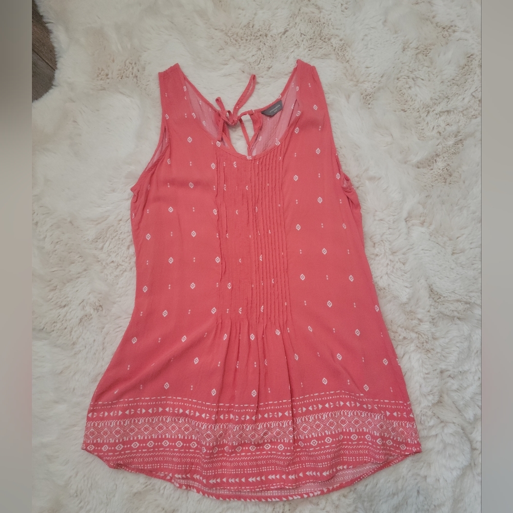 Denver Hayes top size US M pink orange